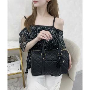 ボストンバッグ キルティングボストンミニBAG レディース