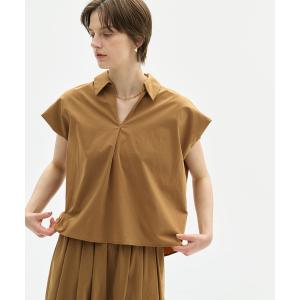 ブラウス シャツ 半袖 ナイロンタスランスキッパーシャツ「AIRY MOTION」 レディース
