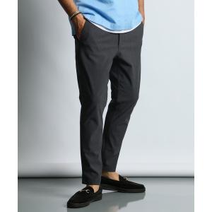 スラックス 「WONDER SHAPE」OXFORD SLIM：360°全方向高伸縮「ワンダーシェイプ」吸水速乾 スリムフィットパンツ メンズ