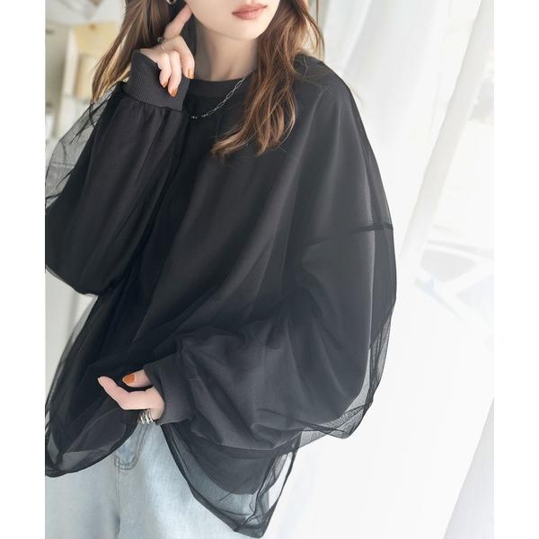「Java」 長袖カットソー LARGE グレー レディース