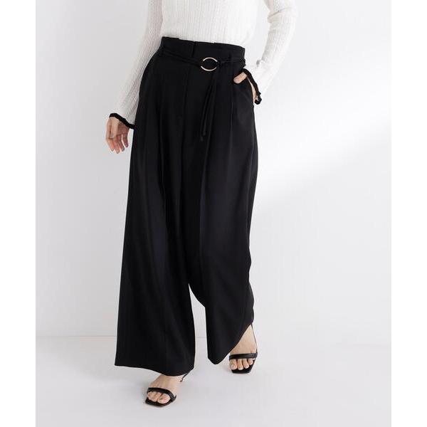 「NATURAL BEAUTY BASIC」 パンツ MEDIUM ブラック レディース