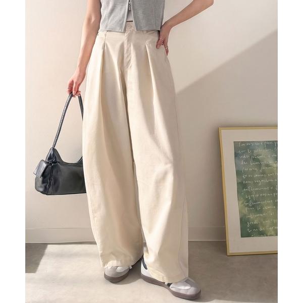 「Java」 パンツ LARGE アイボリー レディース