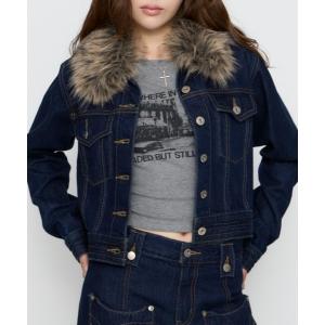 デニムジャケット gジャン STITCH COMPACT DENIM ジャケット レディース