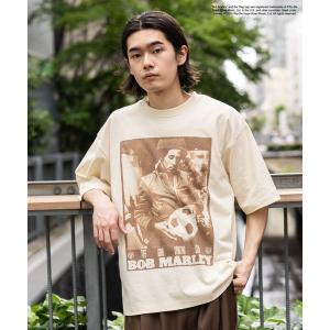 tシャツ 「Bob Marley(ボブ・マーリー)」プリントTシャツ メンズ レディース