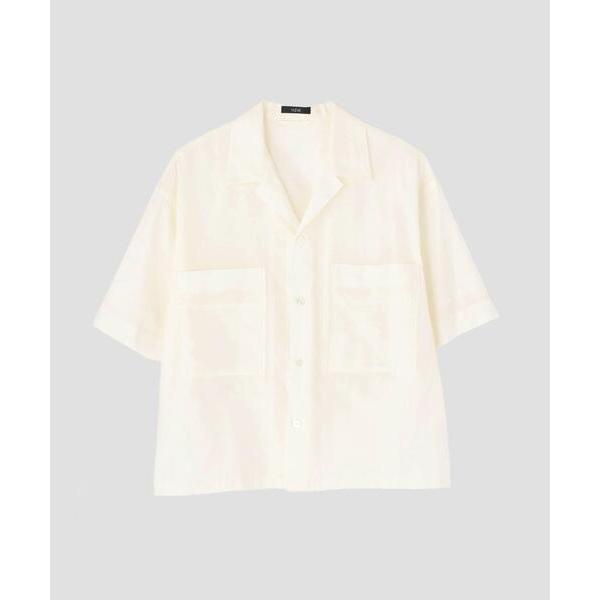 ブラウス シャツ 半袖 YLEVE / DOBBY STRIPE CHAMBRAY SHIRT レデ...