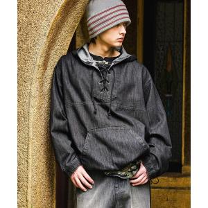 パーカー Denim Anorak Hoodie「niko and ...JEANS」 メンズ