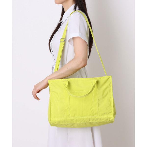 トートバッグ カシュカシュ cachecache / ナイロンスクエア2wayトート レディース