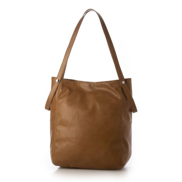 トートバッグ カシュカシュ cachecache / ソフト合皮2wayトート レディース