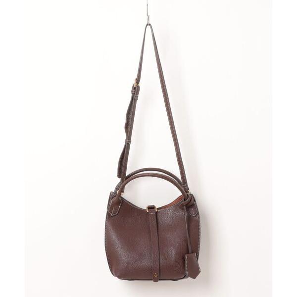 トートバッグ カシュカシュ cachecache / 1枚革風ショルダーベルト付ディテールトート レ...