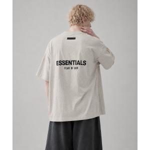 tシャツ 「FOG ESSENTIALS」エッセンシャルズ FRONT BACK LOGO PRINT BOXY TEE SS ロゴ Tシャツ メンズ レディース