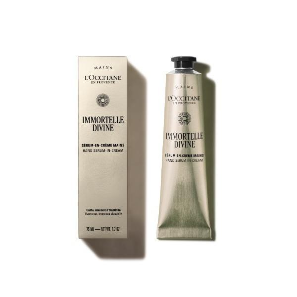 ハンドクリーム ロクシタン l'occitane イモーテル ディヴァインセラムハンドクリーム 75...