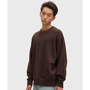 フレッドペリー トレーナー スウェット Oversized Tipped Sweatshirt／オーバーサイズティップドスウェット メンズ レディース