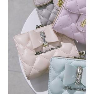 財布 RIBBONキルトウォレット レディース