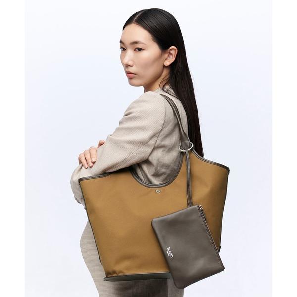トートバッグ 「Breath TOPKAPI」RIDGE リッジ オックス レザーハンドル トートバ...