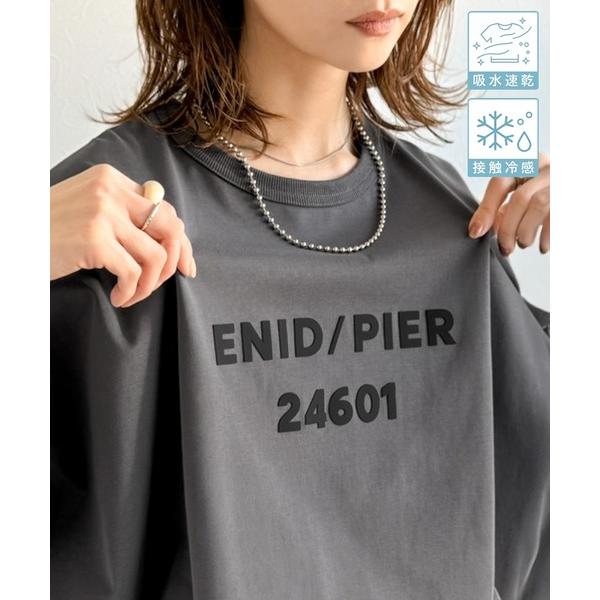 「Java」 半袖Tシャツ LARGE チャコール レディース