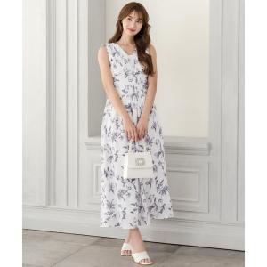 「JULIA BOUTIQUE」 ノースリーブワンピース ONE ホワイト レディース