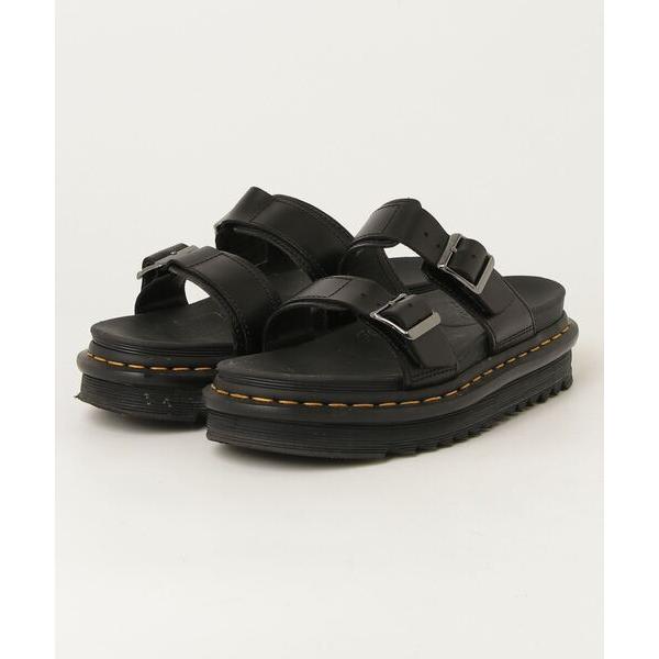 「Dr. Martens」 フラットサンダル 5 ブラック レディース
