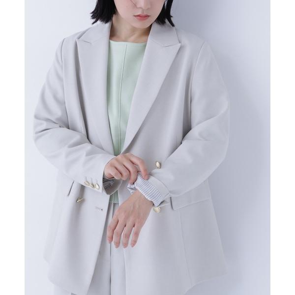 「NATURAL BEAUTY BASIC」 ジャケット SMALL オフホワイト レディース