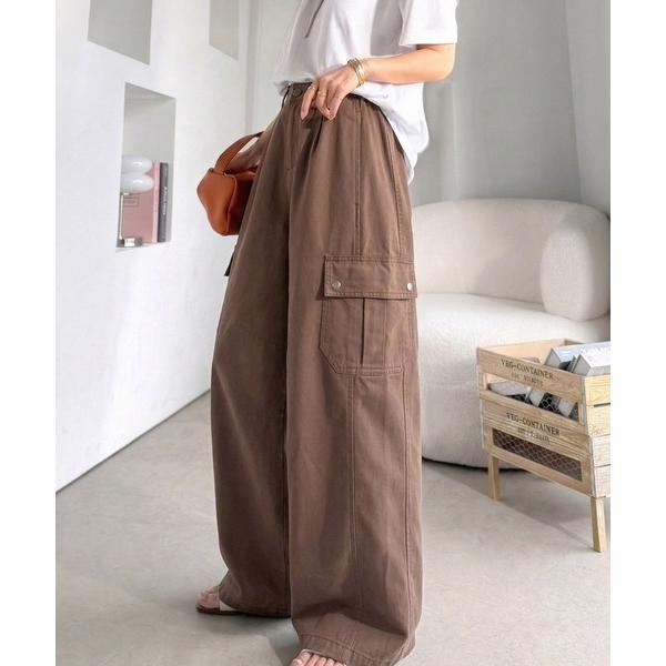 「Java」 カーゴパンツ MEDIUM ブラウン レディース