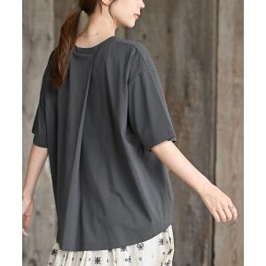 tシャツ 半袖 接触冷感バックシャンＴ レディース