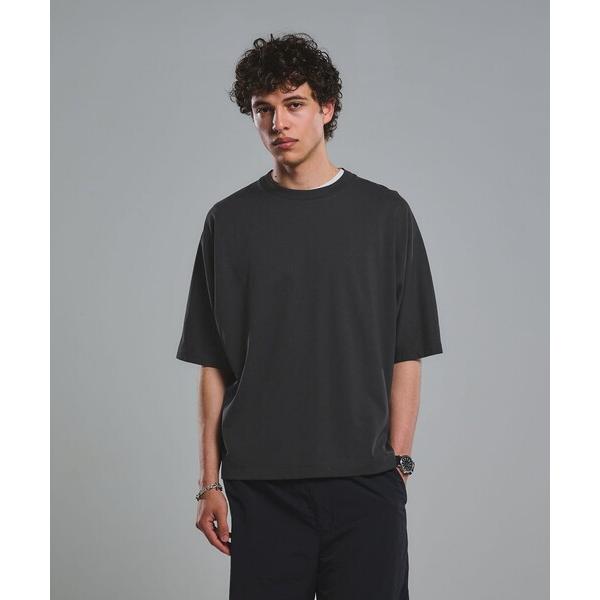 tシャツ ドルマンスリーブ クルーネック 半袖Tシャツ -UVカット・接触冷感・遮熱- メンズ