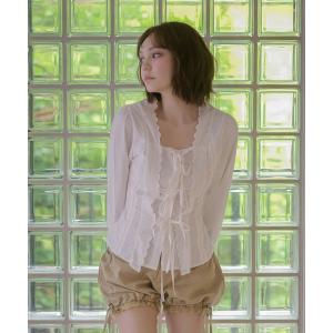 ブラウス シャツ Ribbon celine blouse / リボンセリーヌブラウス レディース