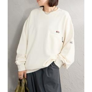 ナンガ トレーナー スウェット 「WEB先行予約」「NANGA/ナンガ」 別注 ジップポケット ロゴ刺繍スウェット レディース メンズ