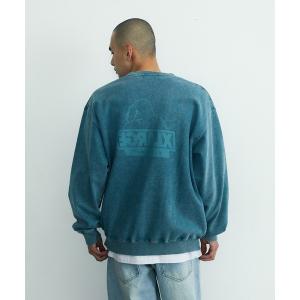 トレーナー スウェット WASHED BACKSIDE OG CREWNECK SWEATSHIRT メンズ レディース