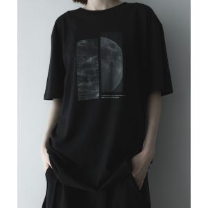 tシャツ remer 26春夏新作 / ルーズグラフィックT / loose graphic Tee「 Lunar 」 メンズ レディース