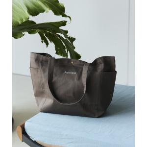 トートバッグ Americana/アメリカーナ × Firsthand 別注embroidery TOTE BAG M / ロゴ刺繍 トートバッグ Mサイズ 限定展開 レディース
