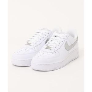 エアフォース1 ナイキ nike スニーカー NIKE ナイキ AIR FORCE 1 '07 エア フォース 1 '07 MFJ4146 134WHITE/M SILV メンズ