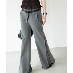 ワイドパンツ パンツ フォルムワイドフレアパンツ chw26s365 レディース メンズ