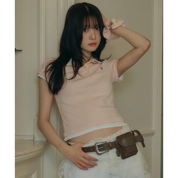 tシャツ 「JAPAN EXCLUSIVE」YUNA LAYERED PIQUE SHIRT ＆ S...