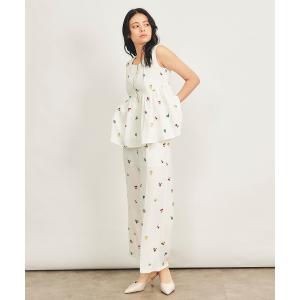 パンツ 「Fruit Series」フルーツセンタープレスパンツ レディース