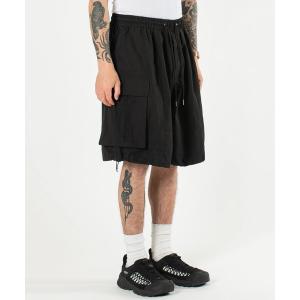 ハーフパンツ ワイドパンツ パンツ 短パン Estudio Niksen / エストゥディオ・ニクセン Ripstop Balloon Cargo Sho メンズ レディース