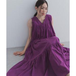 ワンピース ノースリーブティアードワンピース | 甘め/リラクシー/リゾート/お出かけ/旅行