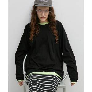 tシャツ オーバーサイズベーシックロンT レディース