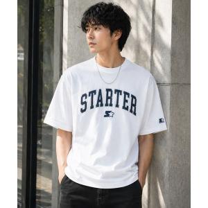 tシャツ STARTER スターター メンズ半袖Tシャツ デザインガレッジロゴ メンズ レディース