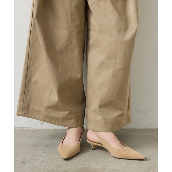 シューズ 「2.718」スリングバックパンプス レディース