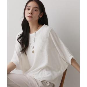 tシャツ シュリンクジャージ カットソー レディース