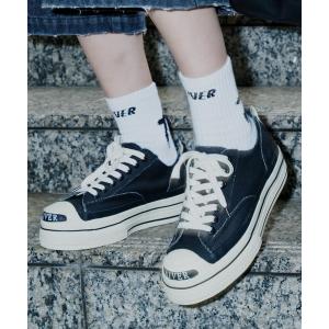 スニーカー T/C MADE×AIVER　ブラックアウトスニーカー メンズ レディース