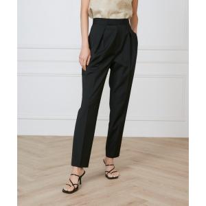 スラックス パンツ フロントタックパンツ「la veille by SUPERIOR CLOSET」 レディース