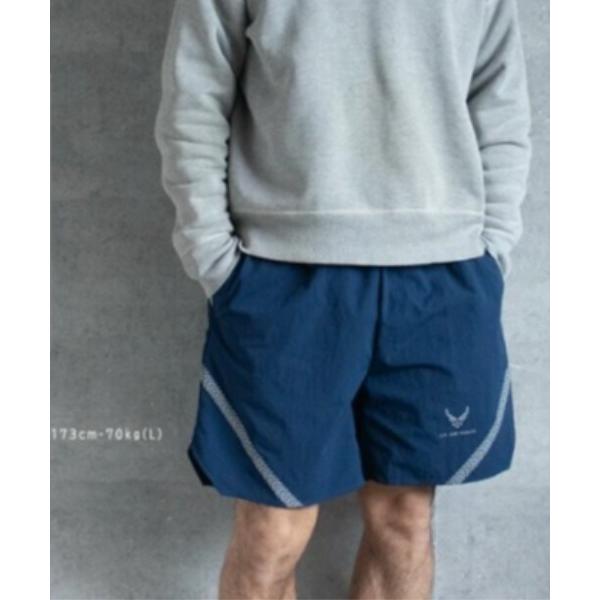 ワイドパンツ ハーフパンツ パンツ 短パン 「MAISON CLUB」AIR FORCE トレーニン...