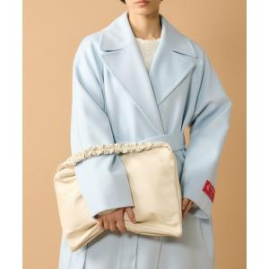 クラッチバッグ パーティーバッグ ギャザーハンドルバッグ「ANITA BILARDI」 レディース