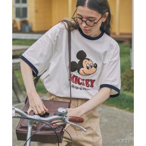 「Disney」 半袖Tシャツ FREE ホワイト レディース