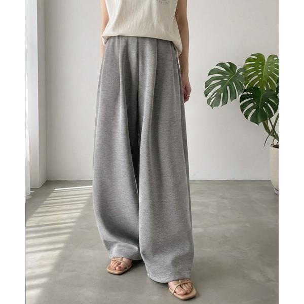 「Java」 スウェットパンツ LARGE チャコール レディース