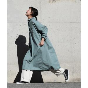 「soulberry」 長袖ワンピース LL グリーン レディース