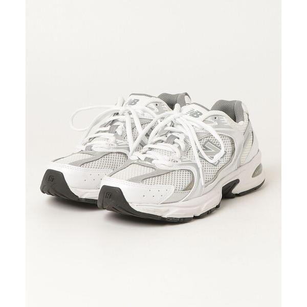「New Balance」 ローカットスニーカー 24.0cm ホワイト レディース