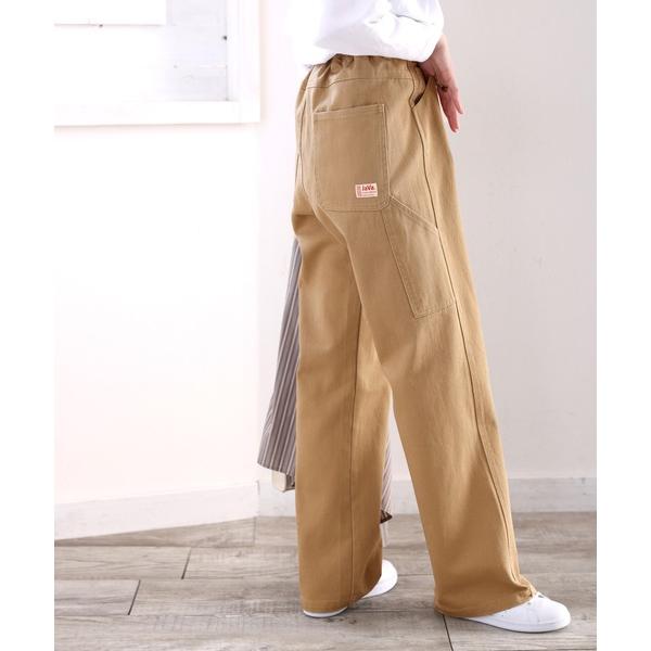 「Java」 ペインターパンツ LARGE ベージュ レディース