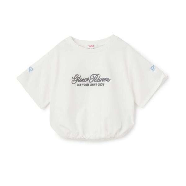 tシャツ 裾ドロストりぼんタック半袖Tシャツ キッズ 子供服 女の子
